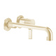 Photo Gessi Inciso sink mixer 58089#246 gold
