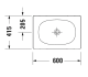 Photo Duravit Viu 23586000001-WG grinded sink