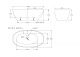 Photo Acrylic bath BelBagno 170x83 BB80-1700-W0 without overflow