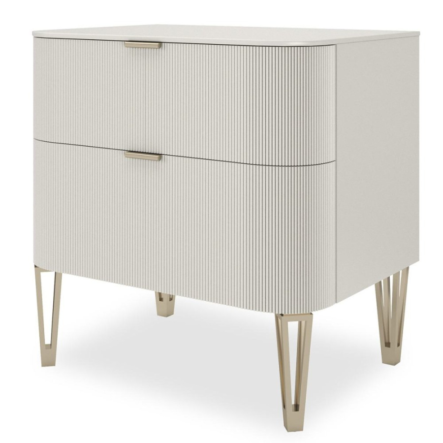 Photo True Love 26 bedside table (a matte pearl hue)