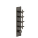 Photo Shower mixer Gessi Inciso 58228#299 black matte