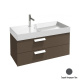 Photo Tumple under the sink 100 cm Jacob Delafon Rythmik EB1304-442, gray anthracite lacquer