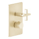 Photo Gessi Inciso shower mixer 58236#246 gold