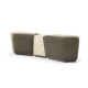 Photo Set of three Constellation items (ottomans and side table)