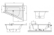 Photo Acrylic bath Villeroy & Boch Loop & Friends 175x135 SX UBA175LFS9LIV-01 left