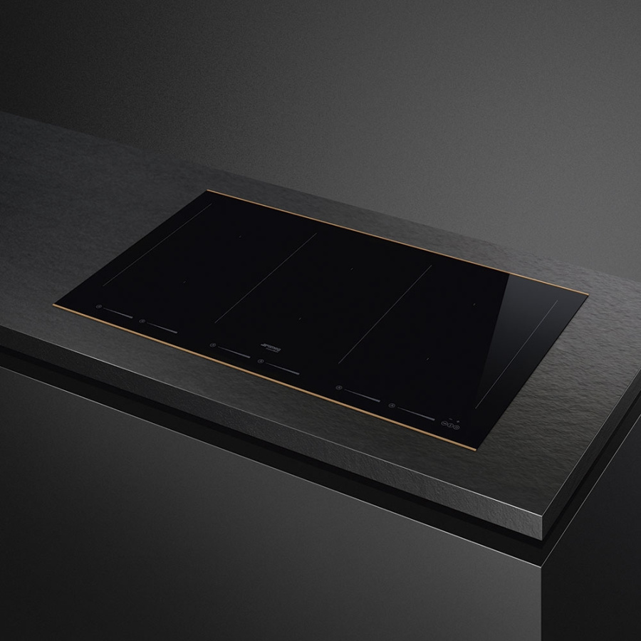 Photo Smeg SIM693WLDR hob