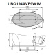 Photo Villeroy & Boch Aveo new generation 190x95 UBQ194AVE9T1V-01