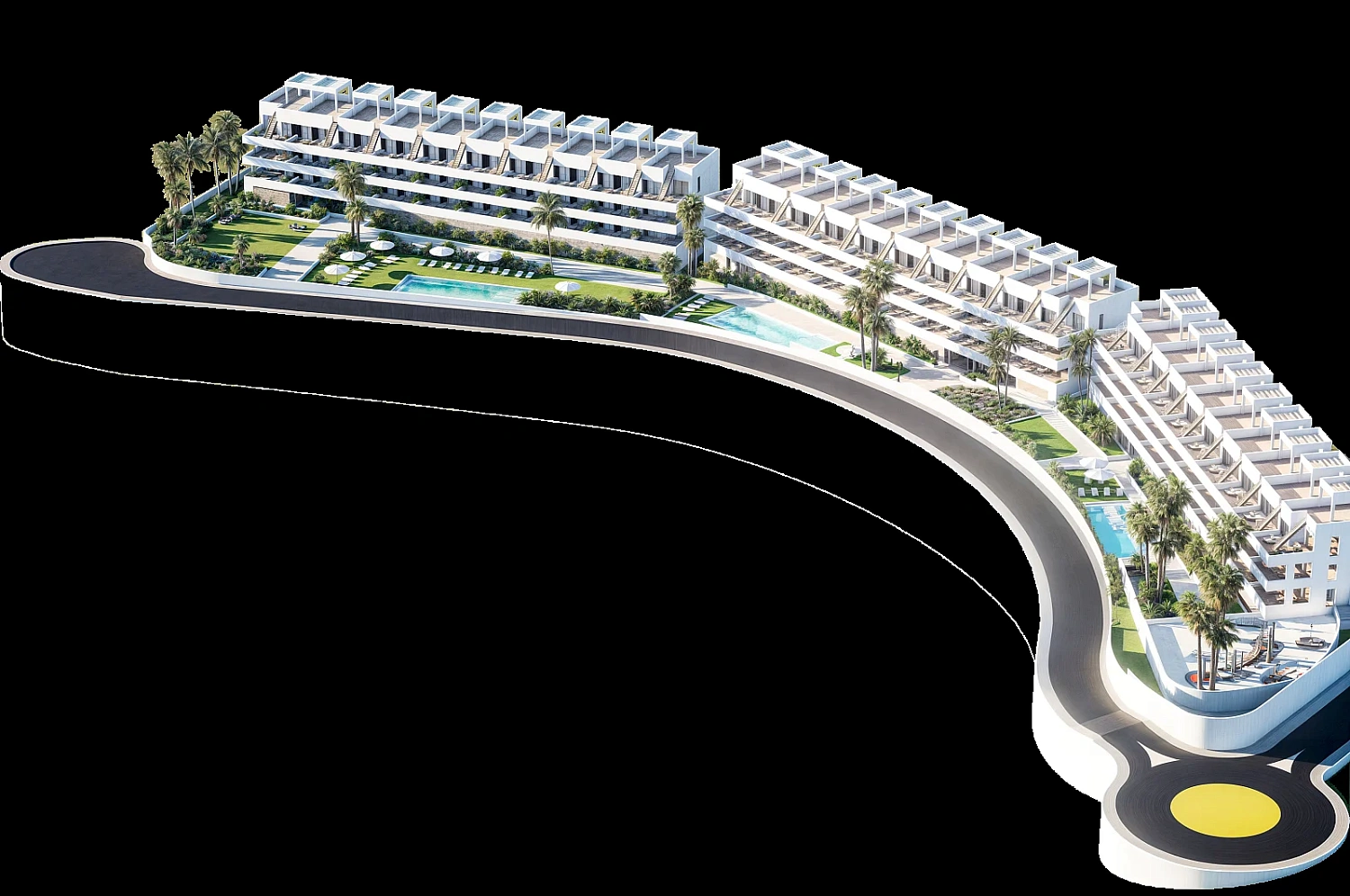Apartment in a new building Modern apartments with sea views in Finestrat