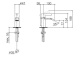 Photo Mixer for bidet Dornbracht Imo 33600670-00