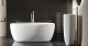 Photo Bath made of artificial stone Salini Luce 150x75 100122MF RAL matte