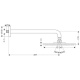Photo Top shower hansgrohe 240 1jet EcoSmart 27463000 9 l/min with ceiling connection chrome