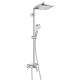 Photo Shower stand hansgrohe Crometta E 240 1jet Showerpipe 27284000