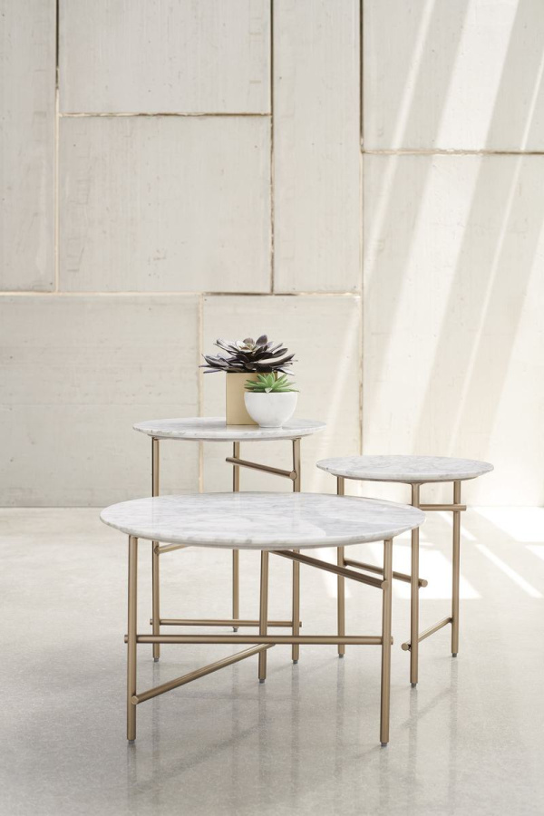 Photo Concentric coffee table