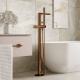 Photo Bath mixer WasserKRAFT Paar 8821 gold