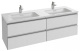 Photo Bathroom under the sink 140 cm Jacob Delafon Vox EB2020-RA-N18 white shiny