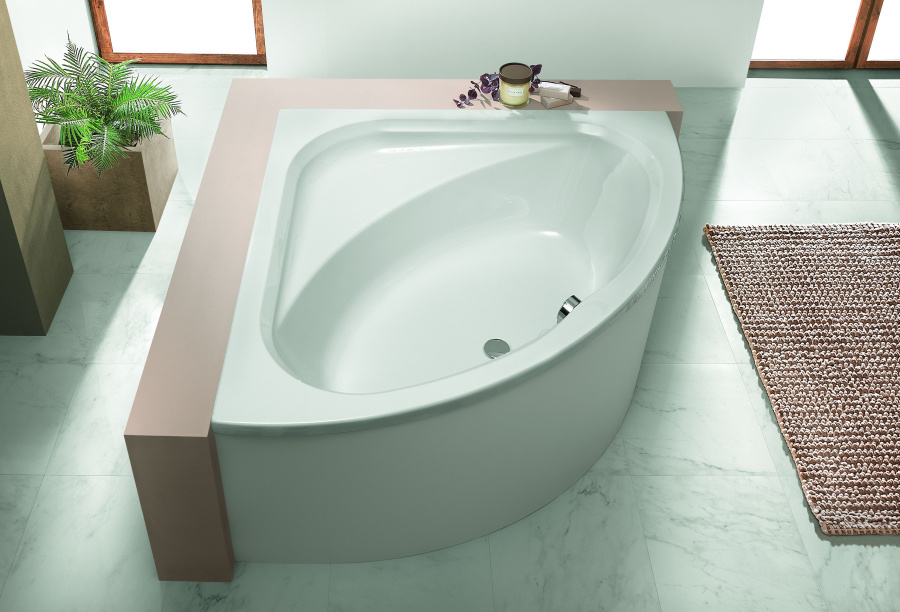Photo Acrylic bath Hoesch Parana length 140 cm 5572.010
