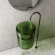 Photo Abber Kristall 42 AT2704Emerald sink green