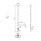 Photo Fantini Fontane Bianche 47 P5 P404B steel sink mixer