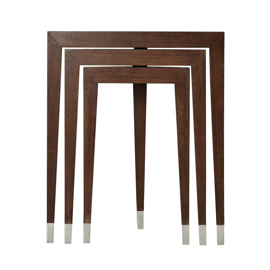 Photo A set of three Triangulate Nest coffee tables