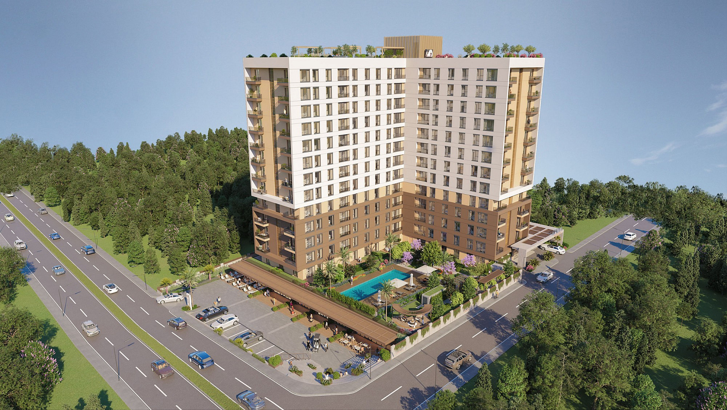 Comfort and investment value in one centre of Istanbul