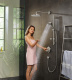 Photo overhead shower hansgrohe Raindance S 240 1j PowderRain 27607000