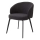 Photo A set of two Lloyd dining chairs (black, with armrest)