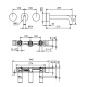Photo Fantini sink thermostat AF/21 27 P5 A813B black