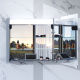 Photo Mirror cabinet AM.PM Sensation M30MCR0801FG, gray silk R