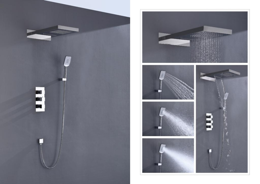 Photo Shower kit Timo Petruma SX-5039/00SM, with thermostat