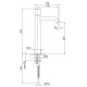 Photo Fantini Nostromo 50 93 E906WF steel sink mixer