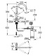 Photo GROHE Blue Pure Eurosmart 30499000 with filtration function