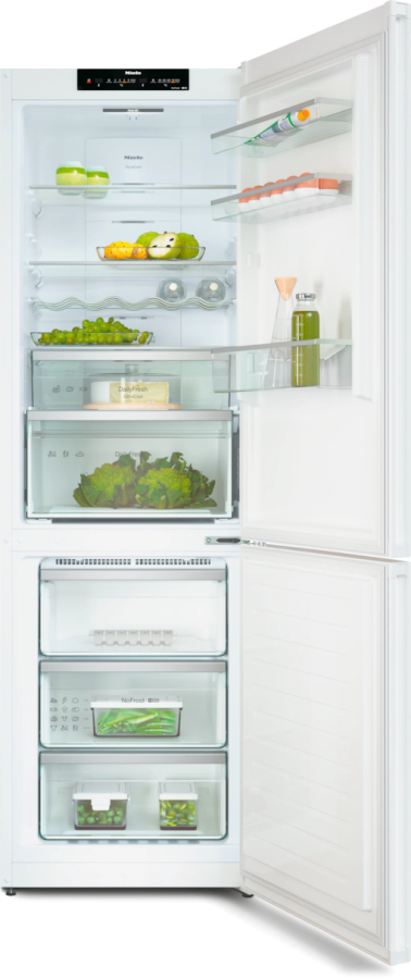 Photo Refrigerator with freezer Miele KFN 4374 ED BRWS