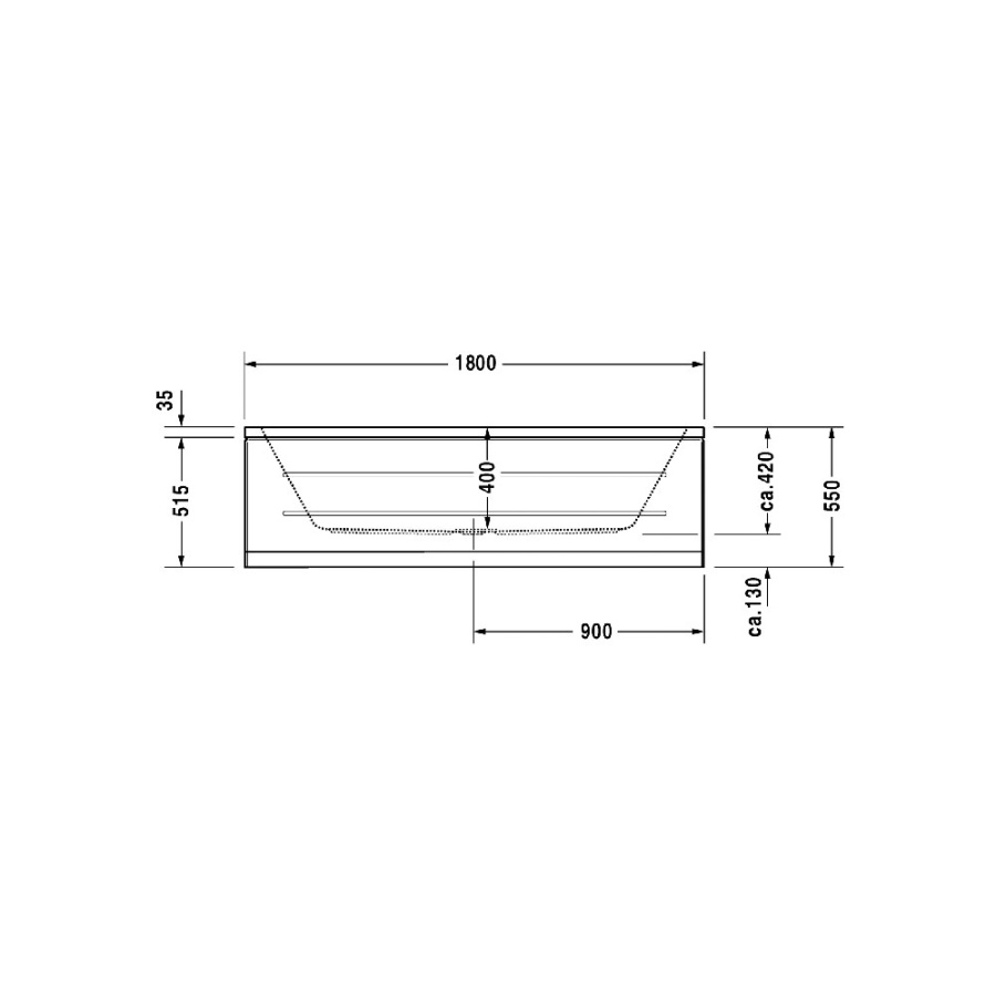 Photo Duravit D-Code 180x80 700101000000000