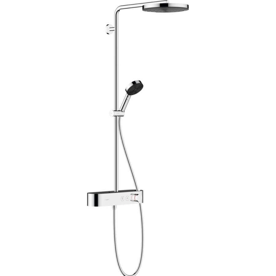 Photo Shower stand hansgrohe Pulsify Showerpipe 24220000 chrome