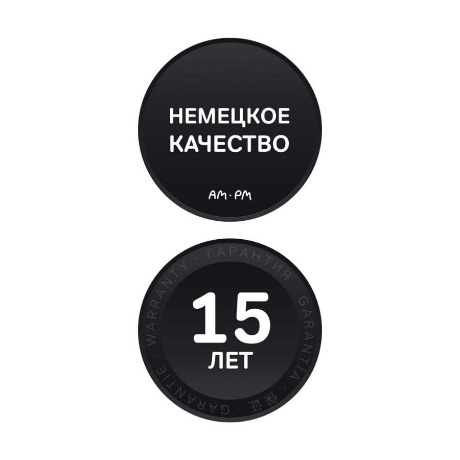Photo Acrylic bath AM.PM Gem S 170x70 W93A-170-070B-A black