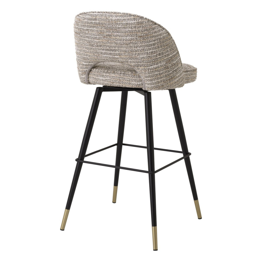 Photo A set of two Cliff bar chairs (beige with ripples)