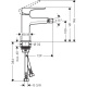 Photo Bidet mixer hansgrohe Metropol 32520670 with drain valve Push-Open, matte black