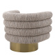 Photo Maguire rotating chair (gray-beige)