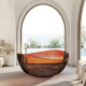 Photo Transparent bath Abber Kristall 150x150 AT9705Opal