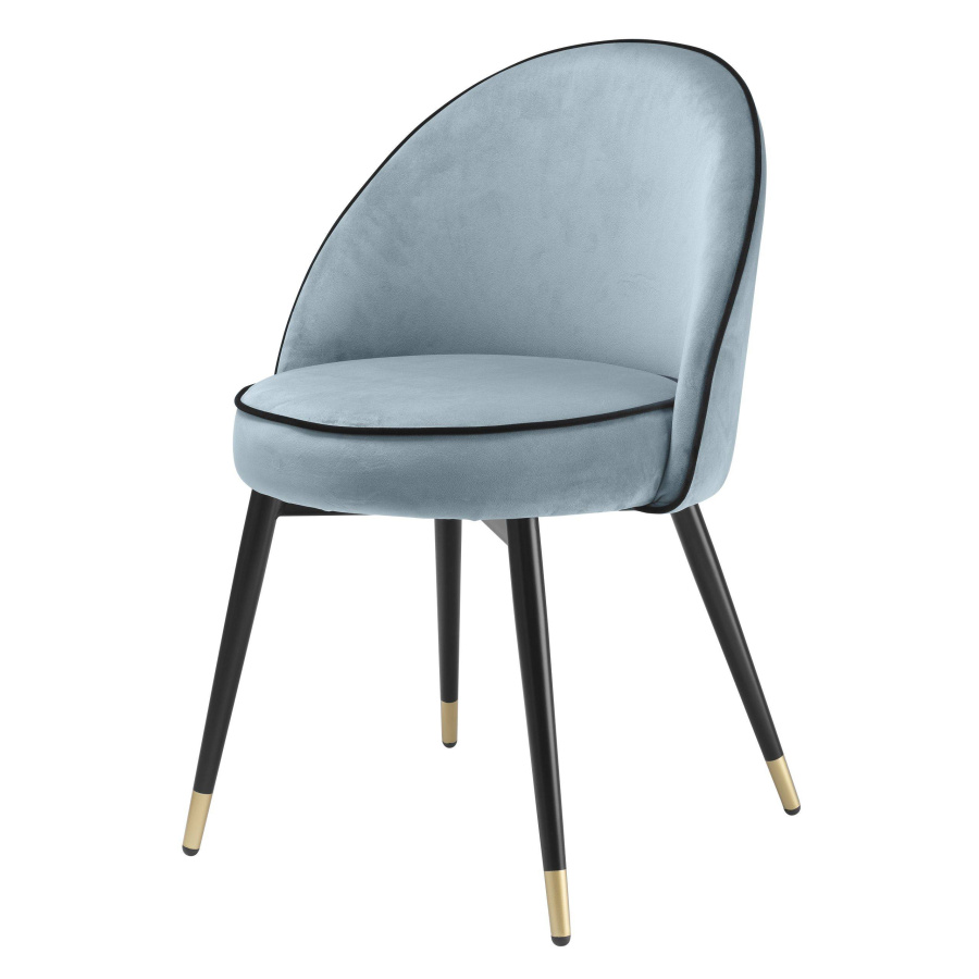 Photo A set of two Cooper dining chairs (blue)
