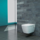 Photo Toilet TECE One 9700200 with hygienic shower function