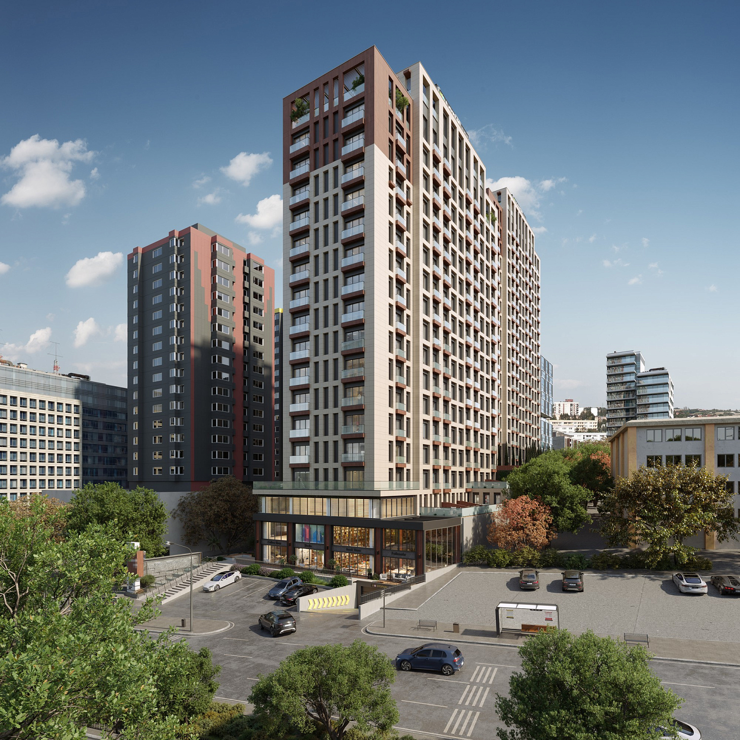 Apartments for living, home office and profitable rent in the centre of Istanbul - Shishli