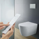 Photo Duravit 650000012004320 suspended toilet with bidet lid
