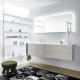 Photo Burgbad Sinea sink cabinet 161 WTU161E L F3177 C0001*1 left light glossy glossy