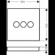 Photo ShowerSelect 15764670 matte black shower switch