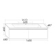 Photo Burgbad Bel 161 SEDS161F2170C0001*1 cashmere oak