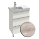 Photo Bathroom under the sink 60 cm Jacob Delafon Odeon Up EB991G-E71 grey oak