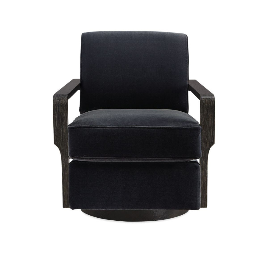 Photo Rewind Rotating Chair (Dark Blue)