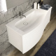 Photo Burgbad Sinea sink cabinet 1.0 121 WTU121E L F1767 C0001*1 white glossy