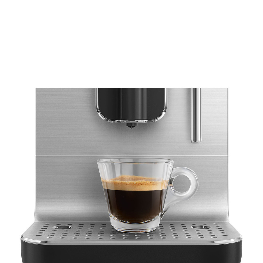 Photo Coffee machine Smeg BCC02BLMEU